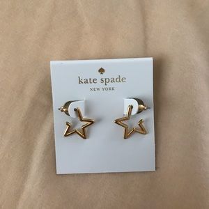 Kate spade mini star hoops